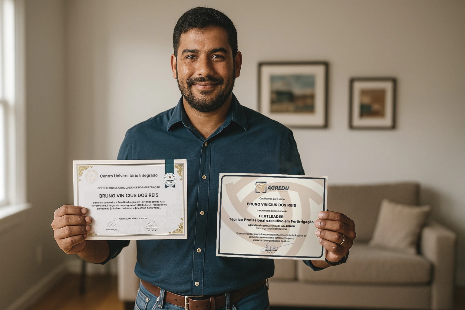 Dupla certificação Fertileader – MEC e AGREDU